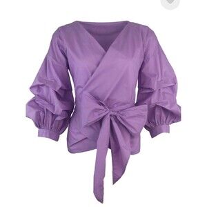 AOMEI  Women's Purple Blouse